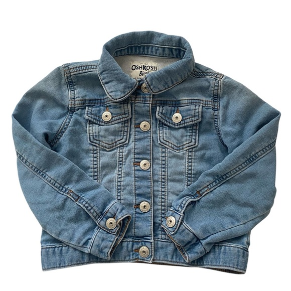 OshKosh B'gosh Light Blue Kids Jean Jacket - Picture 1 of 8